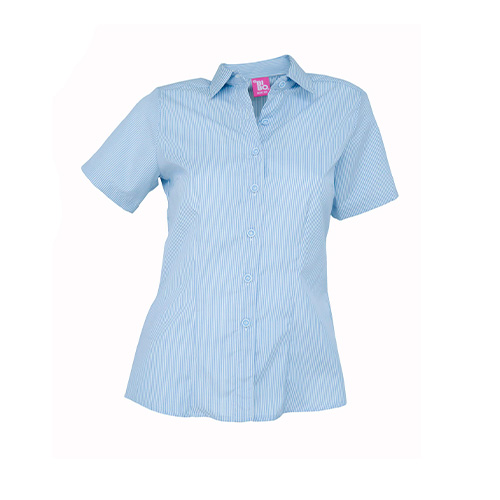 CAMISA BBO MIL RAYAS DAMA MANGA CORTA - Vista 2